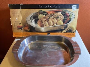 Vintage Via Cast Aluminum Roast/Lasagna Pan 17”X 10” X 2 1/2” - Picture 1 of 11