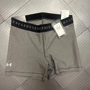 Under Armour Kompressionsshorts Größe M grau Damen MIs Rise - Bild 1 von 5