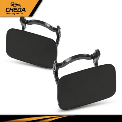 Cubierta tapa arandela parachoques delantero izquierda y derecha apta para Audi A4 2008-2012 Foto 1 de 4