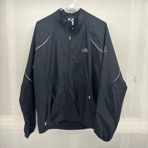 The North Face Flight Series Jacket Men's Black Full Zip Windbreaker Size M - Picture 1 of 6