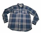 Jetty Marine Supply Men's Arbor Flannel Mid-weight Cotton Shirt Size Medium