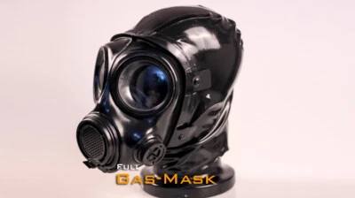 Latex gas mask FMJ08 Full cover gas mask - Image 1 of 4