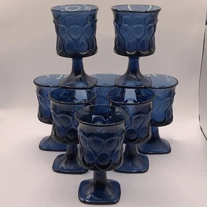 Faretto Noritake vintage blu 8 piccolo vintage 4,75" usato - Foto 1 di 5