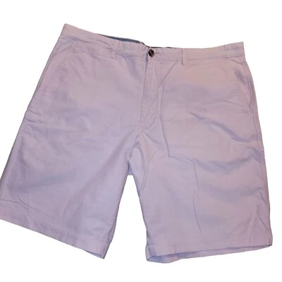 Шорты мужские Merona размер 38 светло-розовые хлопчатобумажные плоские спереди опрятные летние вибрационные - Изображение 1 из 4