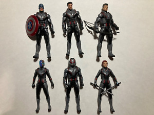 Marvel Legends Avengers End Game Quantum Suit Lot of 6 Antman Black Widow Nebula