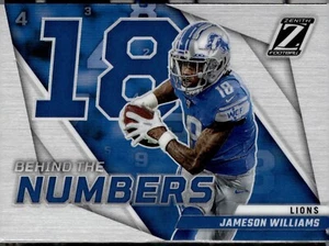 2022 Zenith Jameson Williams Behind The Numbers 🔥 - Picture 1 of 2