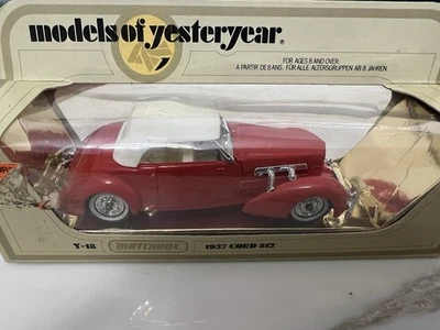 Matchbox Models Of Yesteryear Y-18 1937 Cord 812 boxed - Image 1 of 2