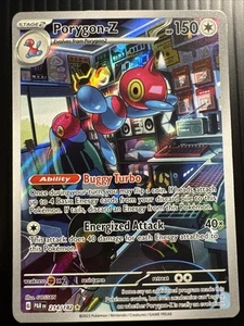 2023 - Pokemon - Porygon-Z - 214/182 - Illustration Rare - Paradox Rift - NM - Picture 1 of 4