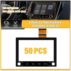 50PCS Glas 8" Touch Screen Autoradio 8740A130 For Mitsubishi Outlander 2019-2022 - Picture 1 of 11
