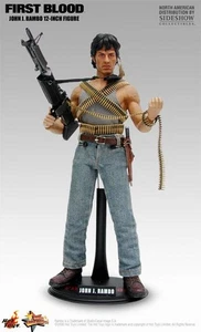 First Blood Rambo 1/6 Scale Hot Toys 12" Figure [MMS21] BIB - Picture 1 of 7