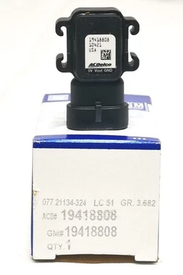 OEM GM 09359409 19418808 Manifold Air Pressure Sensor MAP Fits 96-11 GM Vehicles - Image 1 of 4