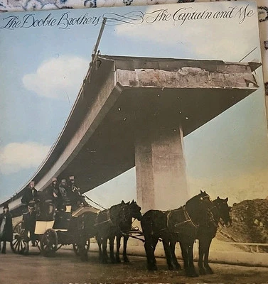 Vintage The Doobie Brothers The Captain And Me vinyl album LP - Image 1 of 4