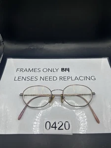 CALVIN KLEIN 335 552 BRILLE, NUR GESTELL 44-20-140 RUND Gold/Kupfer - Bild 1 von 6