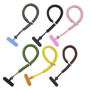 Handmade Woven Mobile Phone Strap Round Rope Mobile Phone Lanyard Accessories - Photo 1 sur 15