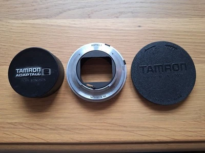 Tamron Adaptall 2 Mount + Cap for Minolta MD Mount Lenses - Image 1 of 4