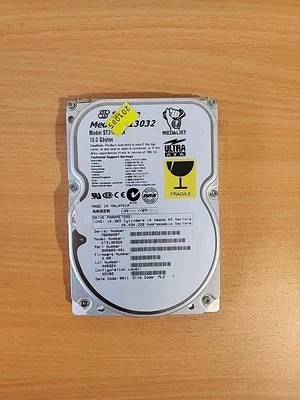 Seagate ST313032A - 13Gb IDE Hard Drive - Image 1 of 3