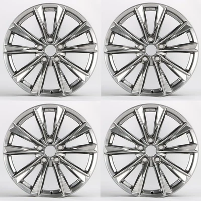 20" HYPER BLACK Wheels Rims for LEXUS TOYOTA ES300 ES350 RX300 RX350 RX450H NX - Image 1 of 4