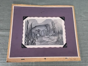 Pintura de casa submarina Britt Allcroft de propiedad personal Adventures of Mumfie - Imagen 1 de 10