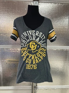 Camisa Búfalos Universidad de Colorado - Mujer M - Manga Corta - CU Buffs - Imagen 1 de 8