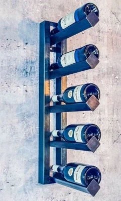 Portabottiglie vino cantinetta in ferro - Immagine 1 di 2