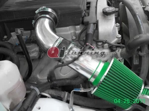 BLACK GREEN Cold Air Intake Kit & Filter For 2007-2010 GMC Canyon 2.9L L4 3.7 L5 - Picture 1 of 1