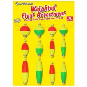 Weighted-Bobbers-for-Fishing-Floats-Bouy Slip Bobber Fishing Corks Kit Crappi... - Picture 1 of 8