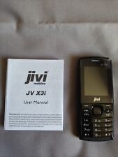 Jivi JV X3i Unlocked (except 3) Dual Sim. with all accessories.