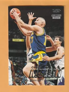 Chris Mullin Golden State Warriors 1997-98 Fleer Crystal Collection #181 Salón de la fama 1B - Imagen 1 de 2