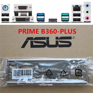 NEW 1pcs IO I/O SHIELD FOR ASUS PRIME B360-PLUS IO I/O Shield Back Plate - Picture 1 of 1