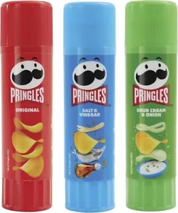 Helix Pringles Glue Sticks - Pack of 3 Strong, Smooth, and Perfect for Crafting - Picture 1 of 1