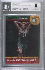 2013-14 Panini NBA (International) Giannis Antetokounmpo #147 BGS 8 Rookie RC