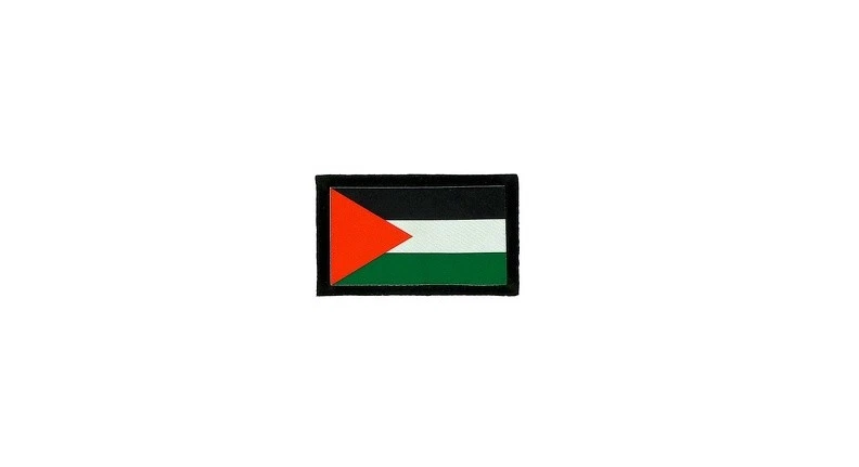 Patch toppe toppa ricamate termoadesiva stampato bandiera badge palestina