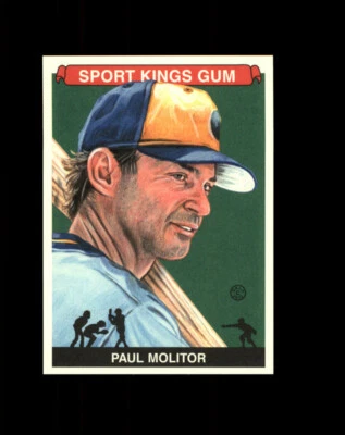 Paul Molitor 2012 SportKings Serie E #214 Premium Espalda Paralelo Tamaño Completo Foto 1 de 2