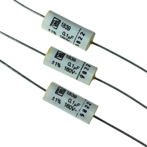 [10pcs] MKP1839410161 MKP 0.10uF 160Vdc 1% AXIAL - Picture 1 of 1
