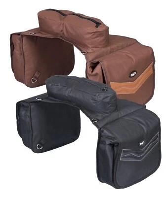 Western Saddle Bag - Elite Insulated - Nylon - Black or Brown - Image 1 of 4