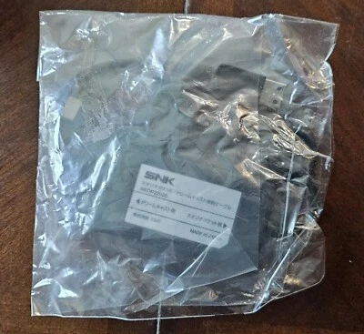 SNK Neo Geo Pocket Dreamcast Link Cable NEOP22020 Wired Console Black Japan 1999 - Image 1 of 4