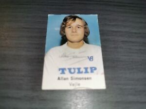 Allan Simonsen true Rookie 1972 Vejle Boldklub Gunnar Nu card very rare 