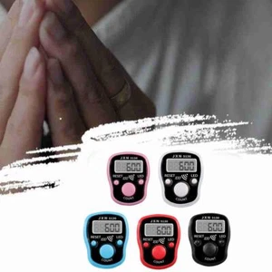 1xContador de conteo electrónico digital - Dhikr / Tasbih / Tasbee / Finger Tasbi E7D0 - Imagen 1 de 17
