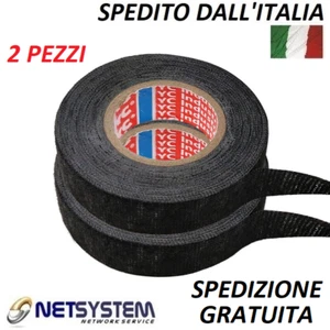 Nastro ignifugo per Cablaggio cavi auto resistente al caldo. 2 Rotoli - Foto 1 di 9