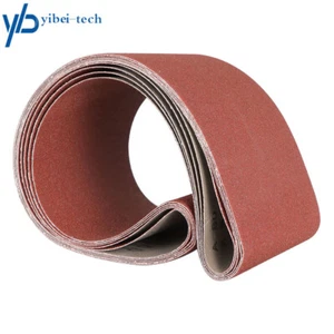 5Piece 6"×48" 80 Grit Sanding Belts Belt Sander Sandpaper Aluminum Oxide - Picture 1 of 12