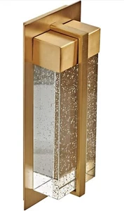 Motini Indoor LED Wall Sconce In Brass - Picture 1 of 4