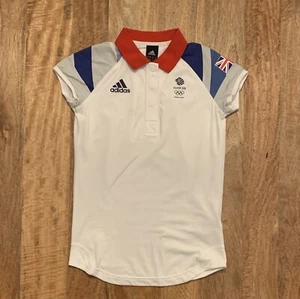 Great Britain Olympic Team Shirt 2012 London Games Adidas Ladies Size 6 (XS) - Picture 1 of 6
