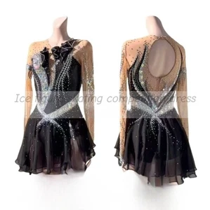 Hersteller Laden Designer Style Eis Eiskunstlauf Wettkampf Kleid Mädchen - Bild 1 von 8