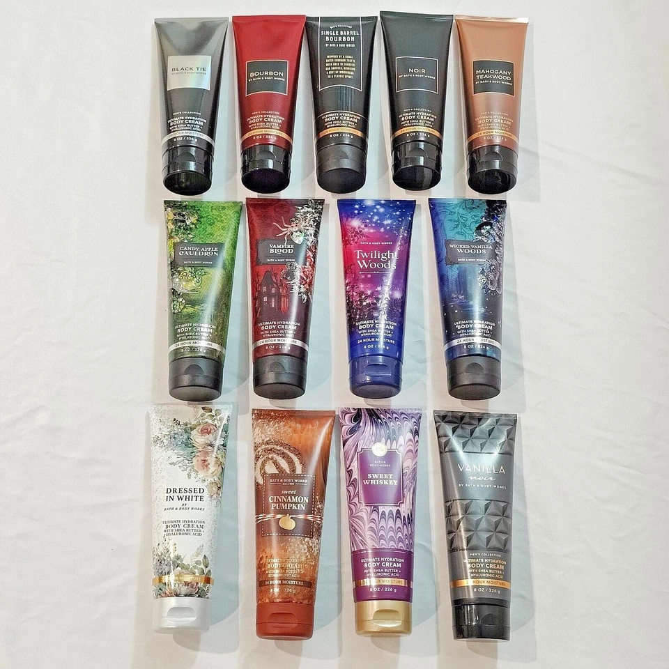 3 Pack Bath and Body Works BODY CREAM lotion 8 oz ~Choose Your Scent~ Free Ship - Image 1 of 1