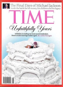 Time Magazine Marriage and Infidelity Michael Jackson Government Stimulus 2009 - Picture 1 of 12