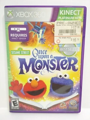 Sesame Street Once Upon A Monster Xbox 360 Video Game Kids Microsoft - Image 1 of 3