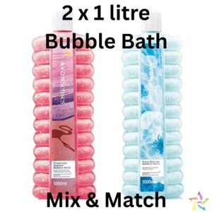 2x 1 litre Avon Bubble Bath - selection mix & match - Picture 1 of 29