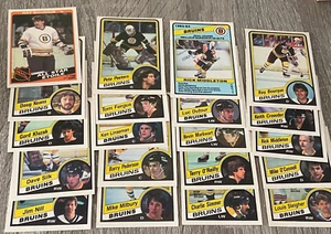 1984-85 O-Pee-Chee BOSTON BRUINS 20 CARD TEAM SET/LOT - Imagen 1 de 1