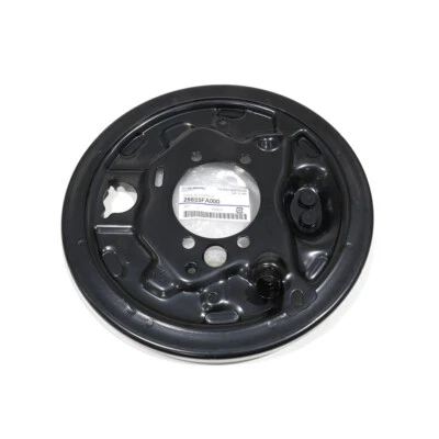 Placa de respaldo de freno trasero derecho Subaru 97-08 Forester Impreza OEM NUEVO 26655FA000 Foto 1 de 3
