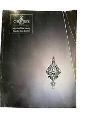 Christie's East Antique And FINE JEWELS Jewelry Auction Catalog April 1993